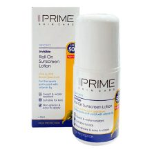 لوسیون ضدآفتاب پریم مدل Sport Invisible Roll-On حجم 50 میلی لیتر